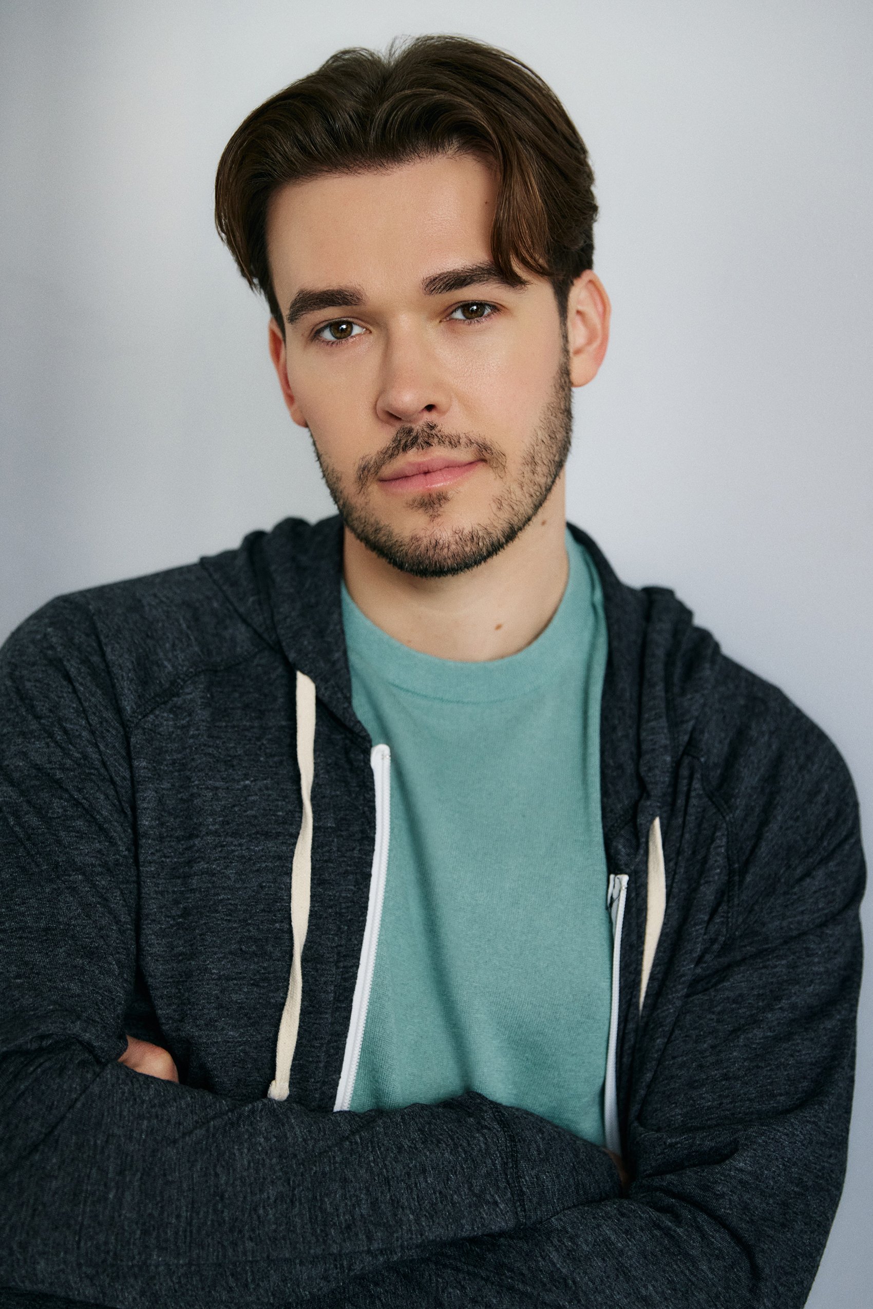 Austin Hammer - Hoodie with Beard