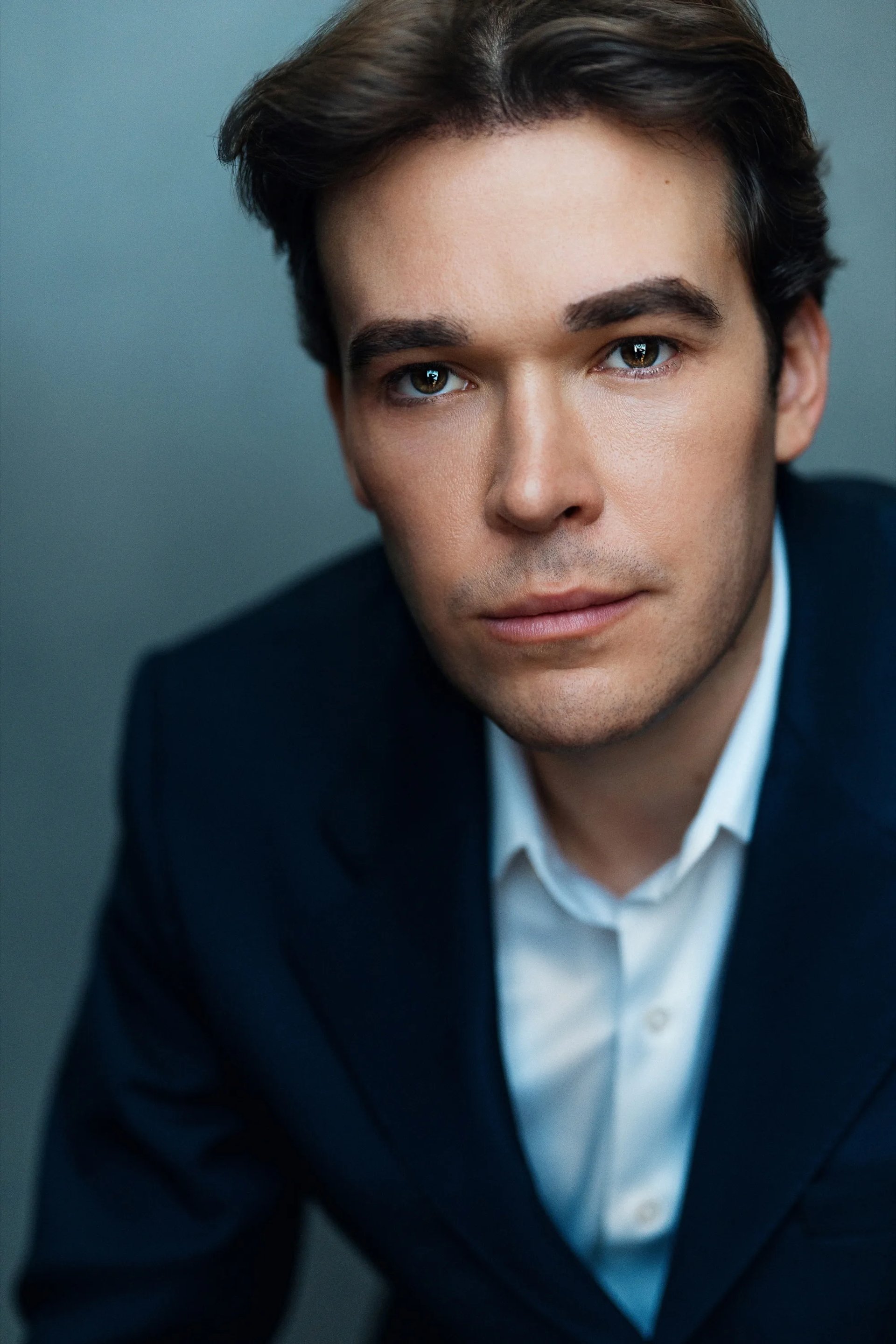 Austin Hammer - Navy Suit Professional